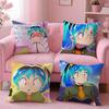 uUrusei Yatsura Pillow Anime Manga Cushion Cover Pillow Case Soft Friendly Fabric  Concealed Zipper
