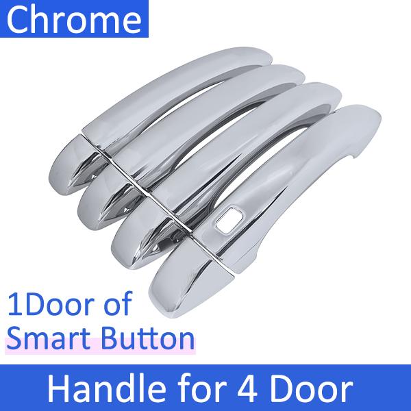 For Renault Megane 4 MK4 IV 2016 2017 2018 2019 2020 Chrome Door Handle Cover Car Styling Accessories Protective Film Stickers