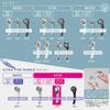SANEI Ultra Fine Bubble Shower Rainy Water Handheld Water Made In Silver Plated Head, Metallic, Ultra-Fine Flow, Stop, Saving, Japan, PS3136-81XA-CDP,