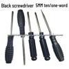Black 5.0mm Phillips Screwdriver for Furniture and Appliance Repair