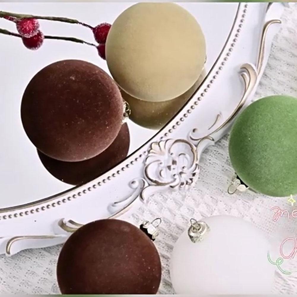 Ozdobte s elegancí 12ks Samet pro vánoční ozdoby K dispozici