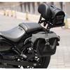 CFMOTO 450clc Upgrade: Anti-Fall Bumper, Retro Side Bag, Helmet Bag, Foldable Backrest, Luggage Rack