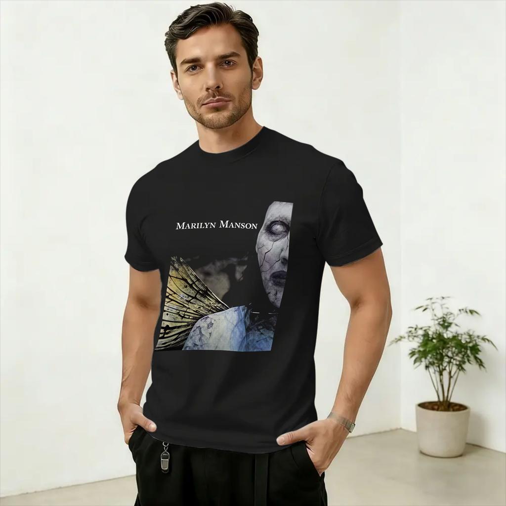 Streetwear TShirt Beach Marilyn Unisexson Band Holy Wood T Shirts Cotton Tee Shirt for Unisex Cheap Print Short Sleeve Top Tees