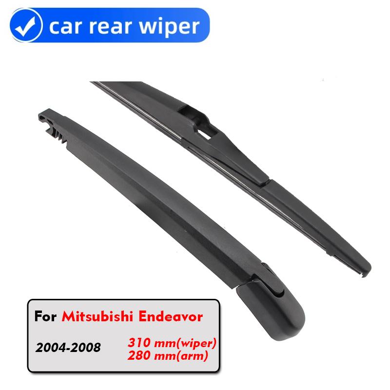 Car Rear Wiper Blade Blades Back Window Wipers Arm For Mitsubishi Endeavor Hatchback (2004-2008) 310mm Car Accessories