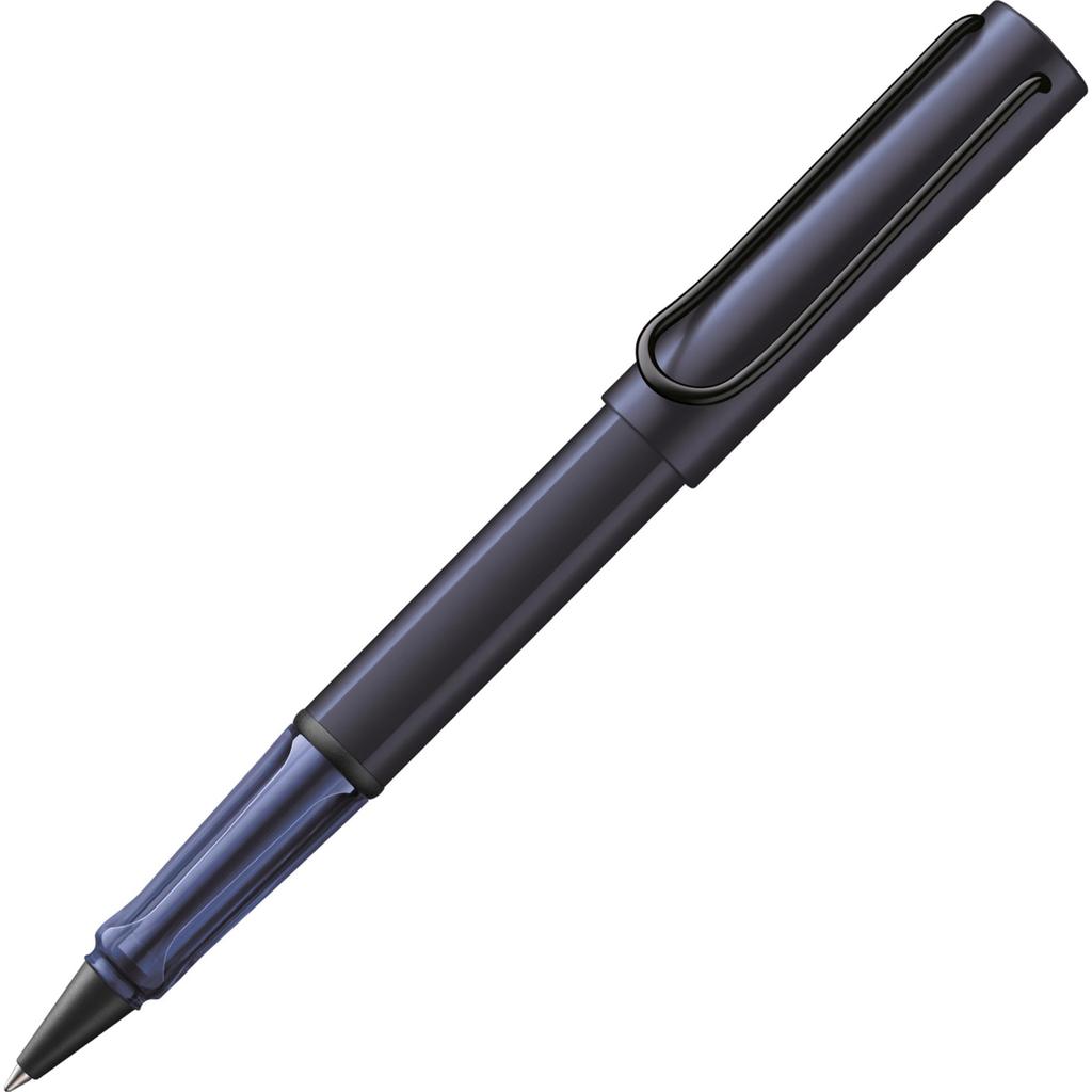 Lamy Dark Dusk A ergonomically designed rollerball pen with a medium line Lightweight aluminum Includes a black M rollerball AL-star - transparent,