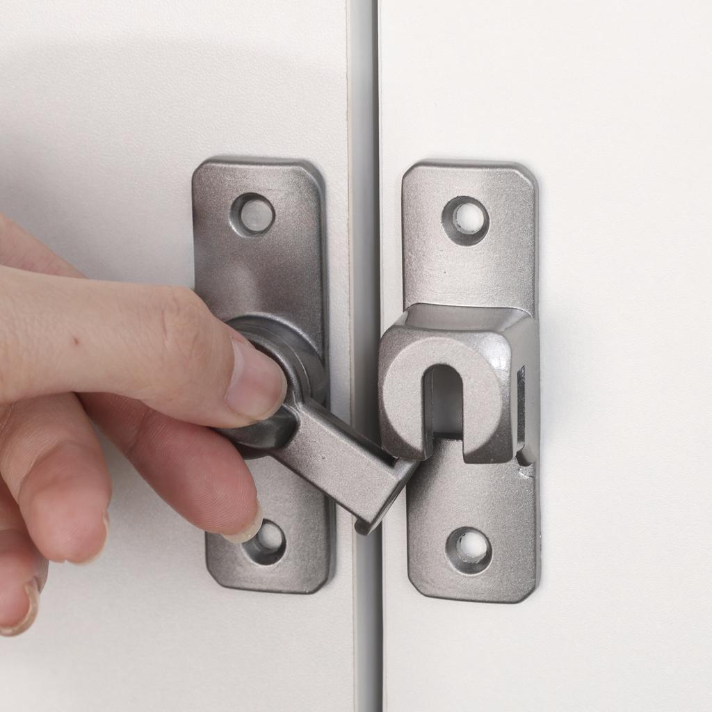 90 Degree Barn Door Latch Stainless Steel Cabinet Drawers Locks Window Door Latches Bolt Hooks Sliding Gate Buckles Hardware