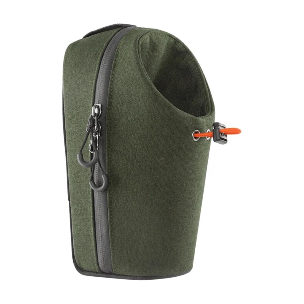 Adjustable Straps Cycle Handlebar Storage Bag Zippered Bike Frame with