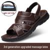 Men's Open-Toe Non-Slip Waterproof Casual Summer Slippers