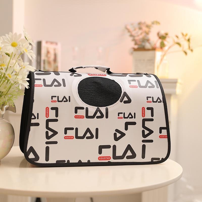 SEE KEAN Oxford Cloth Cat Carrier Backpack