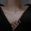 Star Moon Necklace New Trendy Women'S Necklace Women'S High-End Design Niche Clavicle Chain Accessories Premium