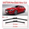Mercedes CLA Wiper Blade for Models 2015-2019: Frameless with Rubber Strip