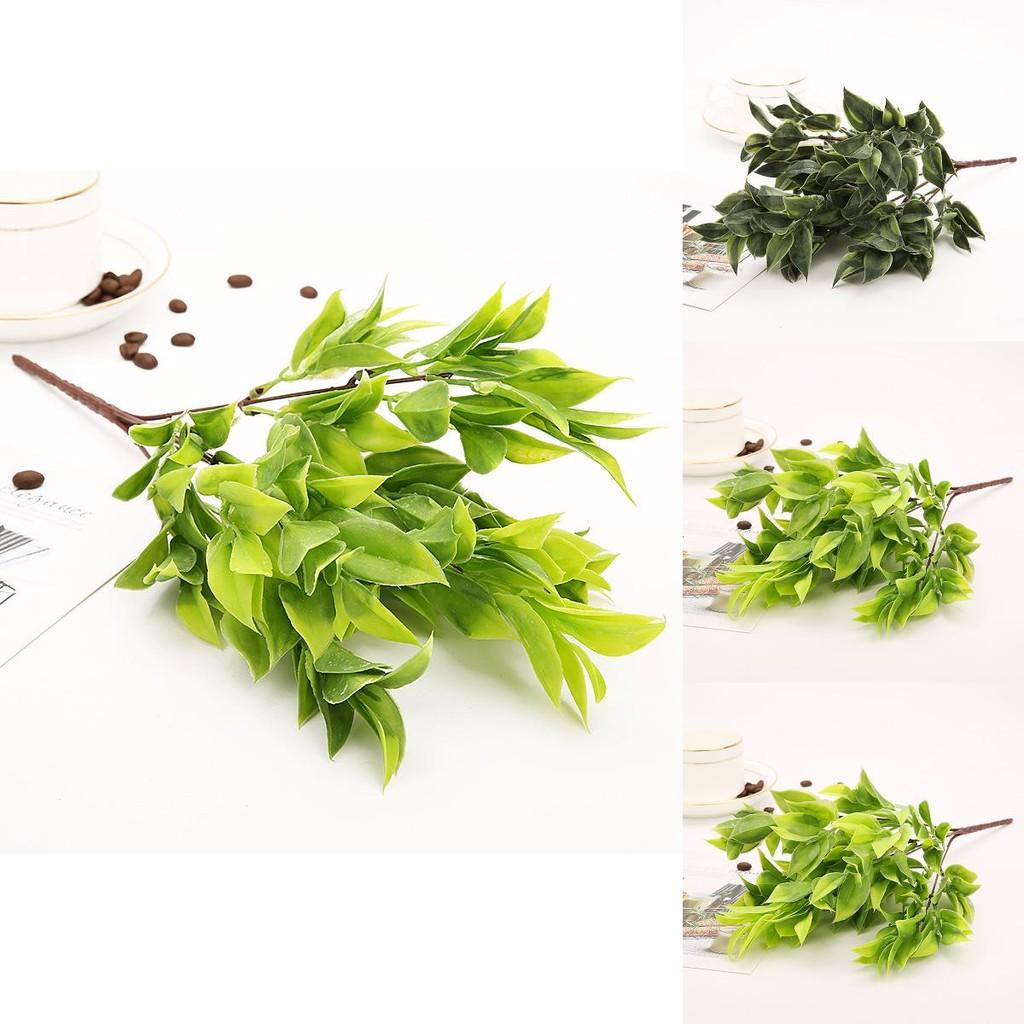 Plastic Greenery Fake Flower Bush For Home Decoration And Outdoor Events