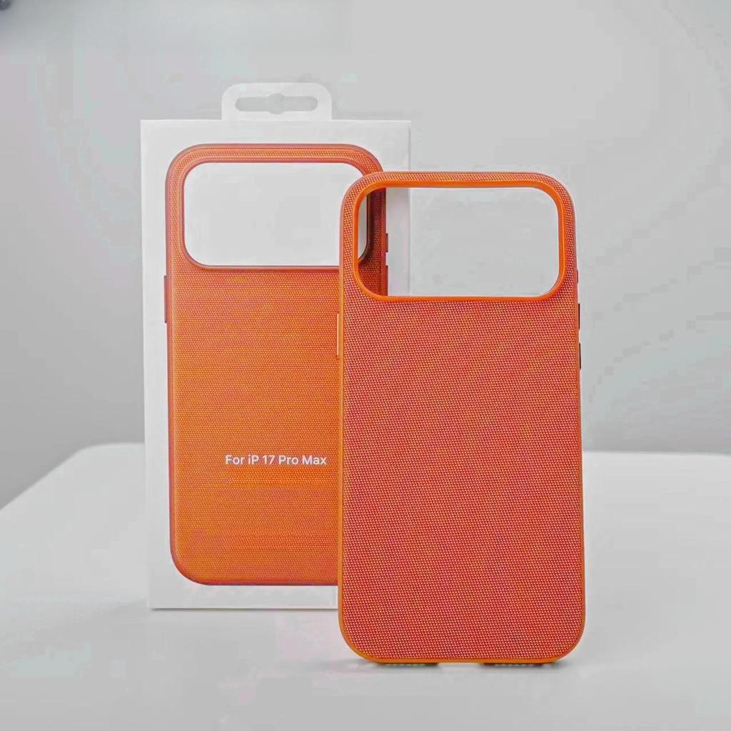 New Original Technology Woven Magnetic Case For iPhone 18 Pro 17 16 15 14 13 Pro Max For Magsafe Wireless Charger Official Cover