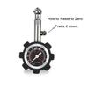 0~100 PSI Tire Pressure Gauge Reset Function Tire Pressure Monitoring Tool  Vehicle Maintenance
