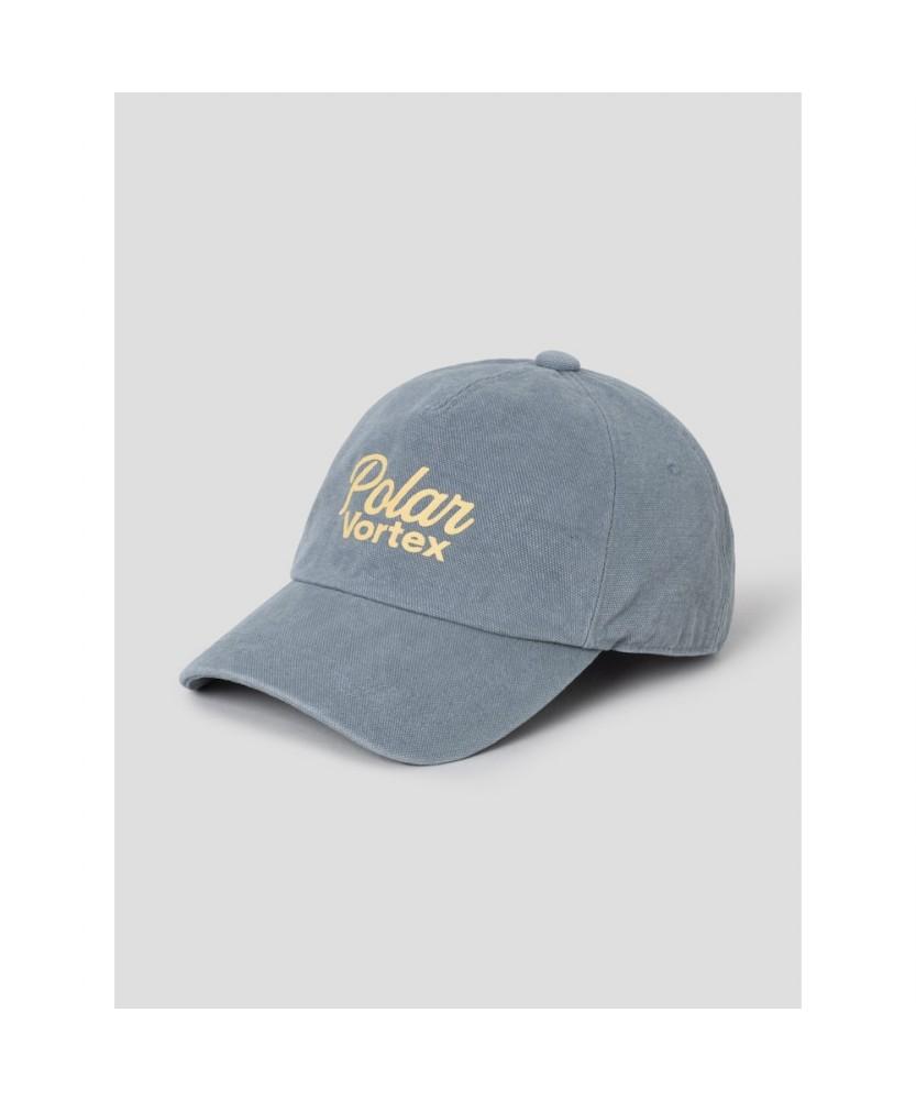 8SECONDS Oxford Cotton Ball Cap (Polar Votex) Sky Blue