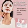 Suicune Collagen Face Mask 3PCS, Overnight Hydrating Mask, Firming & Brightening, Korean Collagen Mask for Elastic Skin, All Skin Types