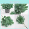 Christmas Wreath Artificial Pine Needle Decor With Plastic Conifer For Home Display And Photography