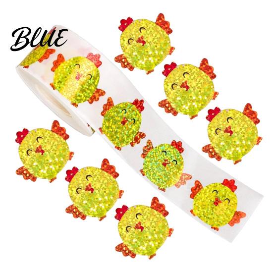 Halloween Sealing Stickers 500PCS Stickers Self-Adhesive Holographic Labels Decorative Festive Adhesive Holiday Party Favor Labels Decals