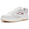 Anta Street Skateboarding Shoes Lightweight Slip Resistant Durable Low Top Women Sneakers Gray White 922318016-2