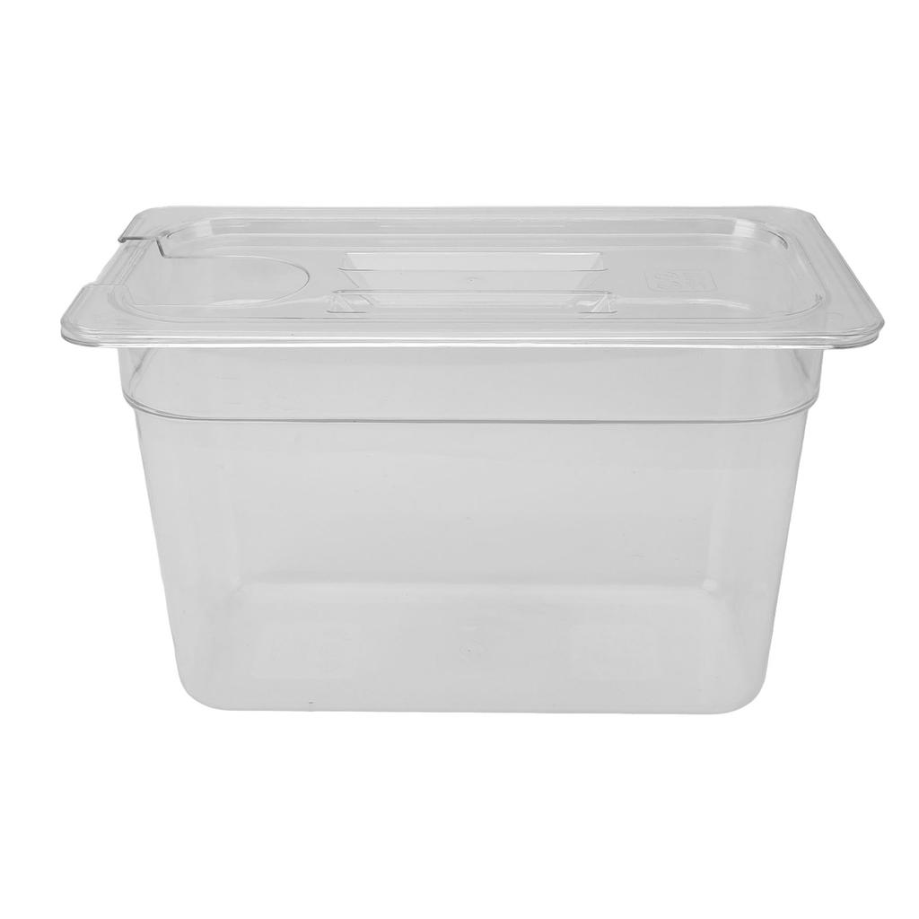 Clear Slow Cooking Container 6.9L Low Temperature Slow Cooker Storage Case Transparent Low Temperature Cooking Case for