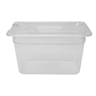 Recipiente Transparente para Cocción Lenta 6.9L Olla de Cocción Lenta de Baja Temperatura Estuche de Almacenamiento Transparente Bajo