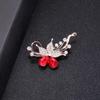 Elegant Peony Brooch: High-End Chinese Style Corsage Pin