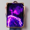 Anime Boy In Neon Lights Metal Poster Custom Wall Art Retro Vintage Tinplate Signs for Man Cave Decoration Living Room Decor Men