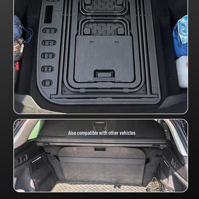 Foldable Small Table for Tesla Model Y Trunk - Perfect for Car Camping and Picnics.