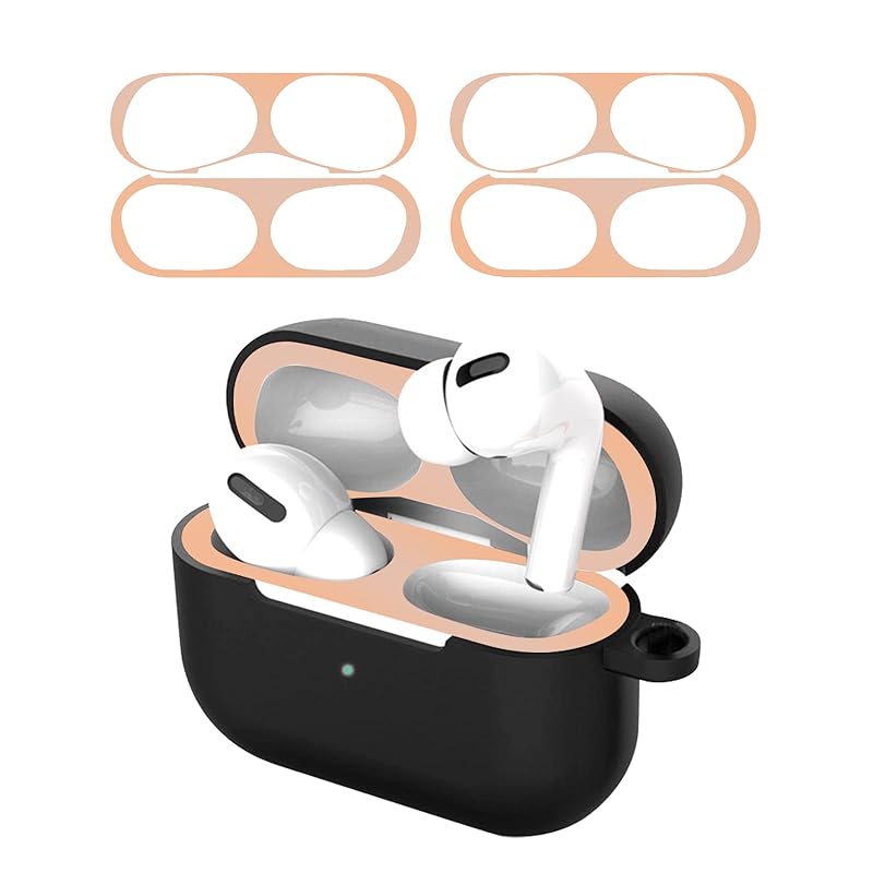

CABOBE for AirPods Pro2 for dust guard [2 sets 0.02mm Ultra thin] air pods For Pro2 guard cover Failure prevention adsorption dust rubbish metal