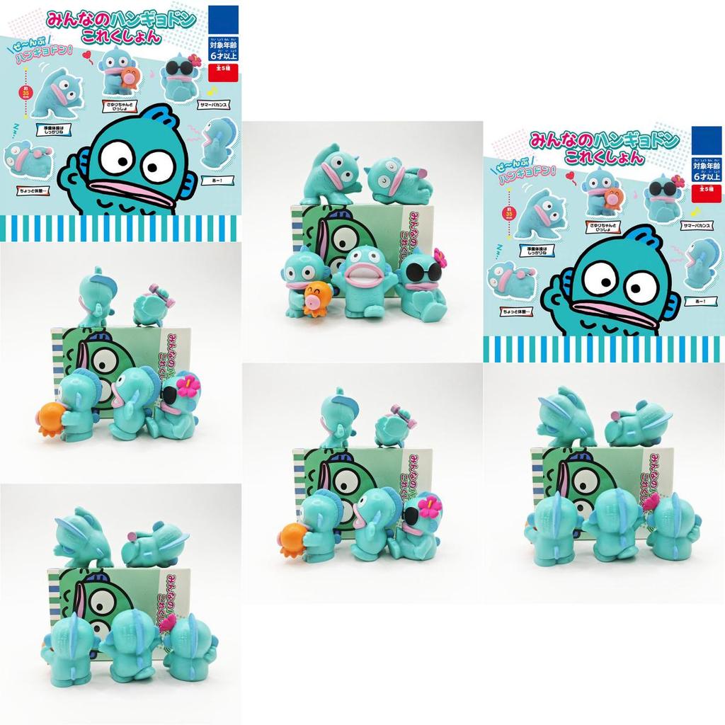 Unique Half-mermaid Fish Figurine Pvc Toy Adorable Blind Box Collectible