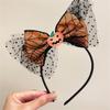 Halloween Headband Unique Design Prank Popular Cute Clothing Accessories Vintage Mesh Hair Accessories Comfortable To Wear