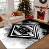 1PC Green Black Borussia Rug Game Carpet, Floor Mat for Bedroom Living Room Entryway Rug, Home Decor Idea Gift for Christmas birthday