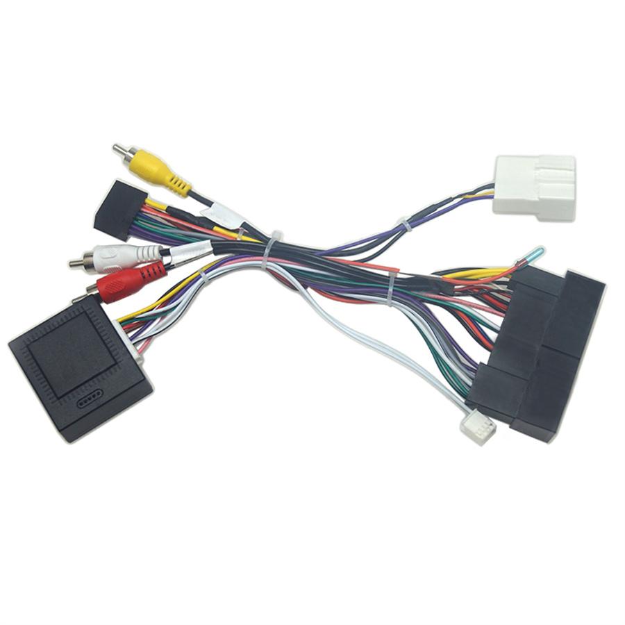 For KIA Sorento K3 Sportage Cerato Hyundai Radio Cable Wiring Harness W/ Canbus