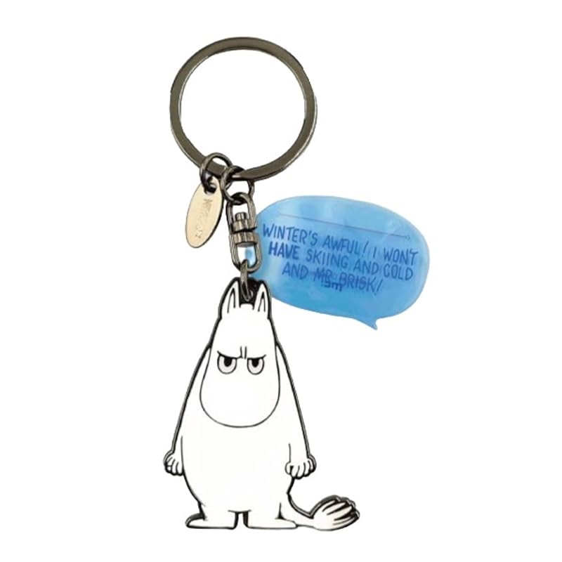 

marimo craft Keychain in PVC case Moomin Moomin Approximately within W50 x H50mm MOM-609