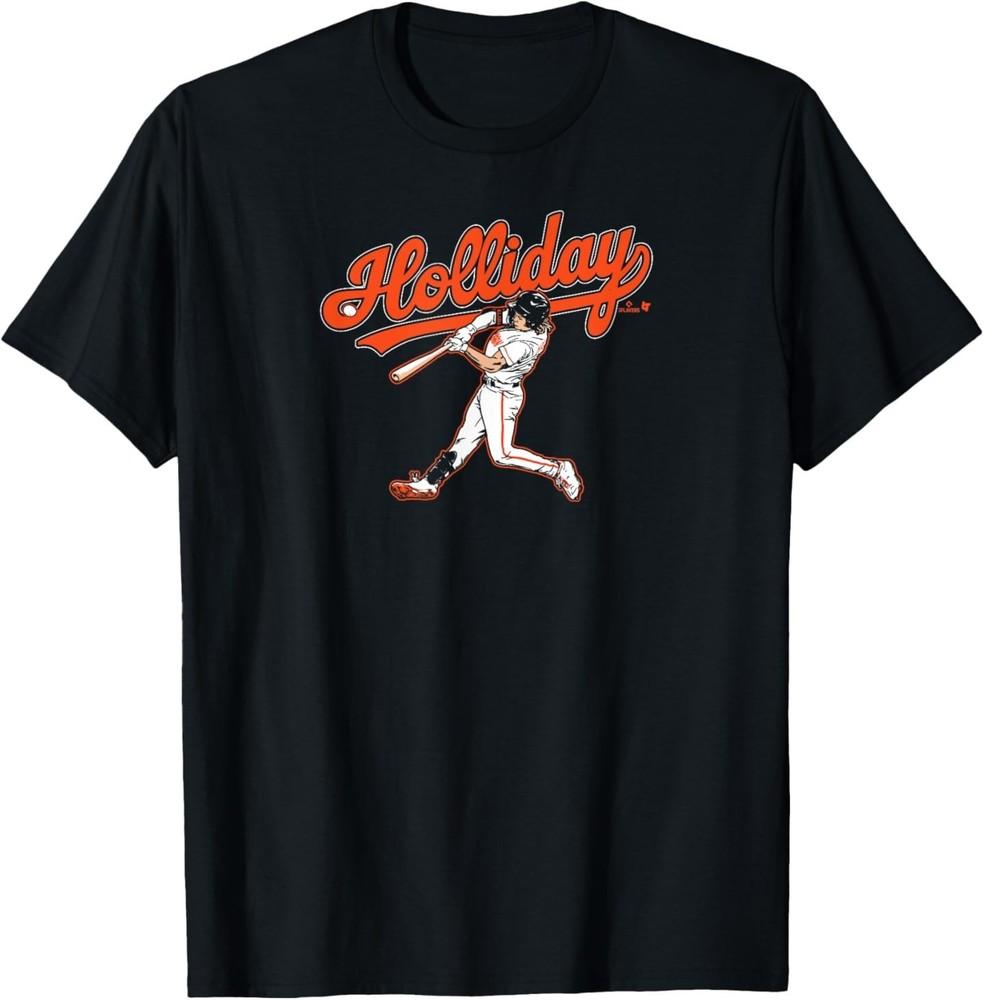 Jackson Holliday - Slugger Swing Black - Baltimore Baseball T-Shirt Unisex T-Shirt XL