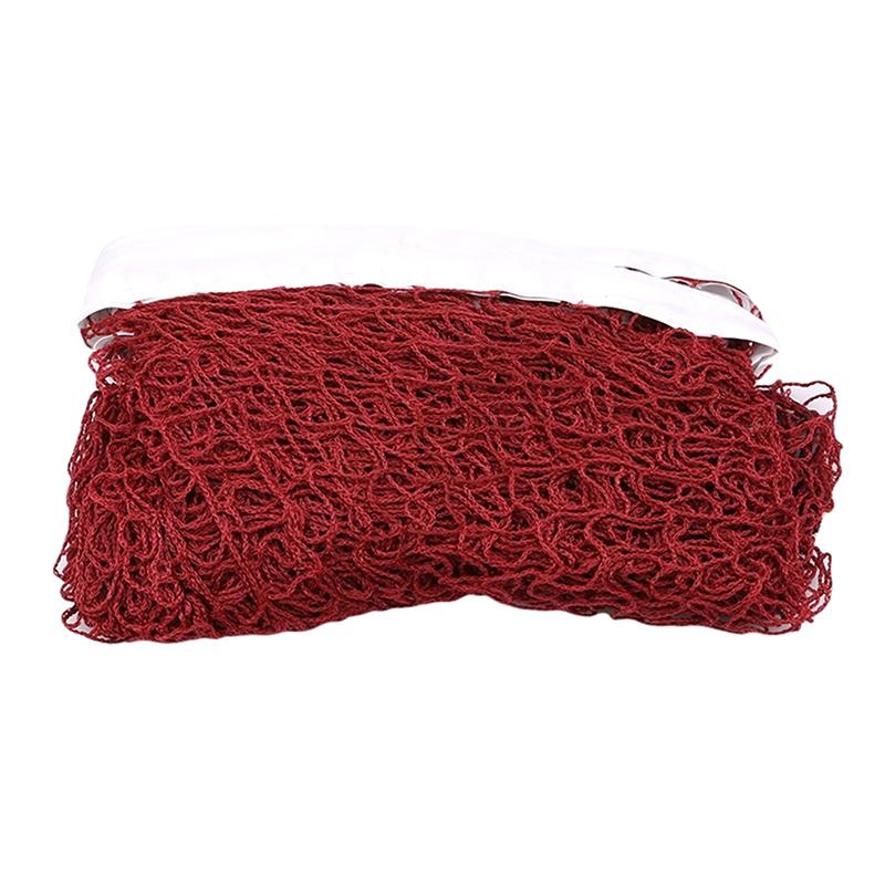 Professional Training Mesh Standard Badminton Net Sports Net For Outdoor Badminton Tennis Volleyball Net Replacement 6.1*0.76M