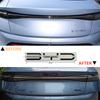 3D ABS Chromowany Czarny Logo BYD Litery Emblemat Naklejka Odznaka Bagażnika Samochodu Dla BYD SEAL QIN HAN SONG Plus ATTO3 SEAL U Akcesoria