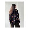 Design Boyfriend Vintage Pattern Shirt Women Multi Color