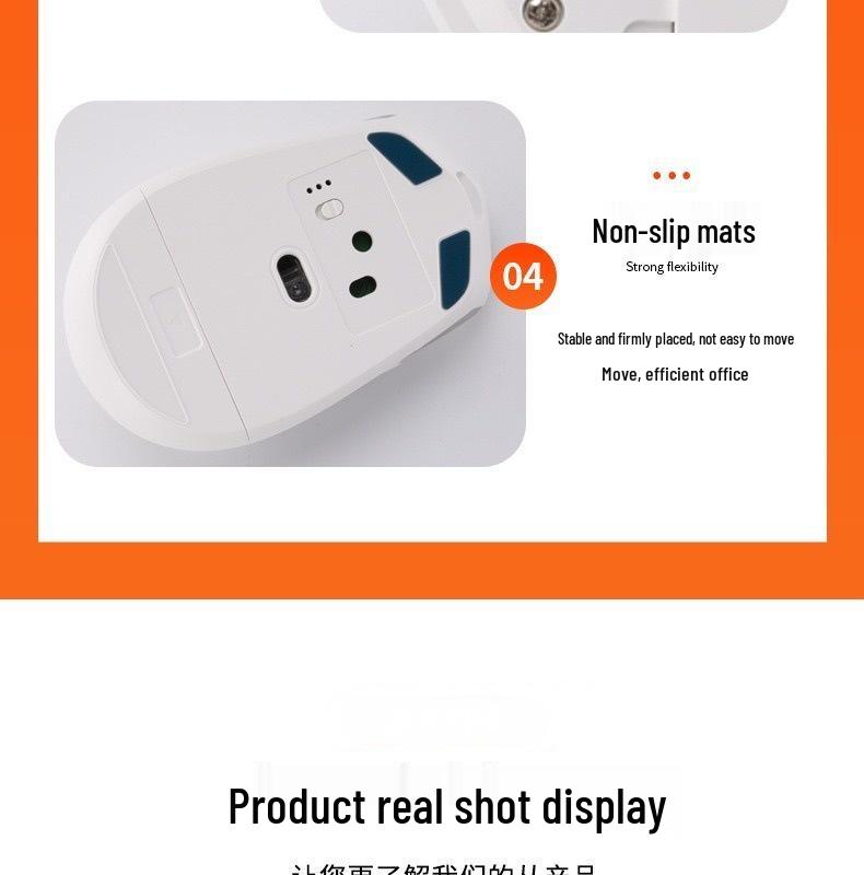 2.4G Rechargeable Wireless Mouse for Apple, Huawei, and Laptops - Lightweight & Portable