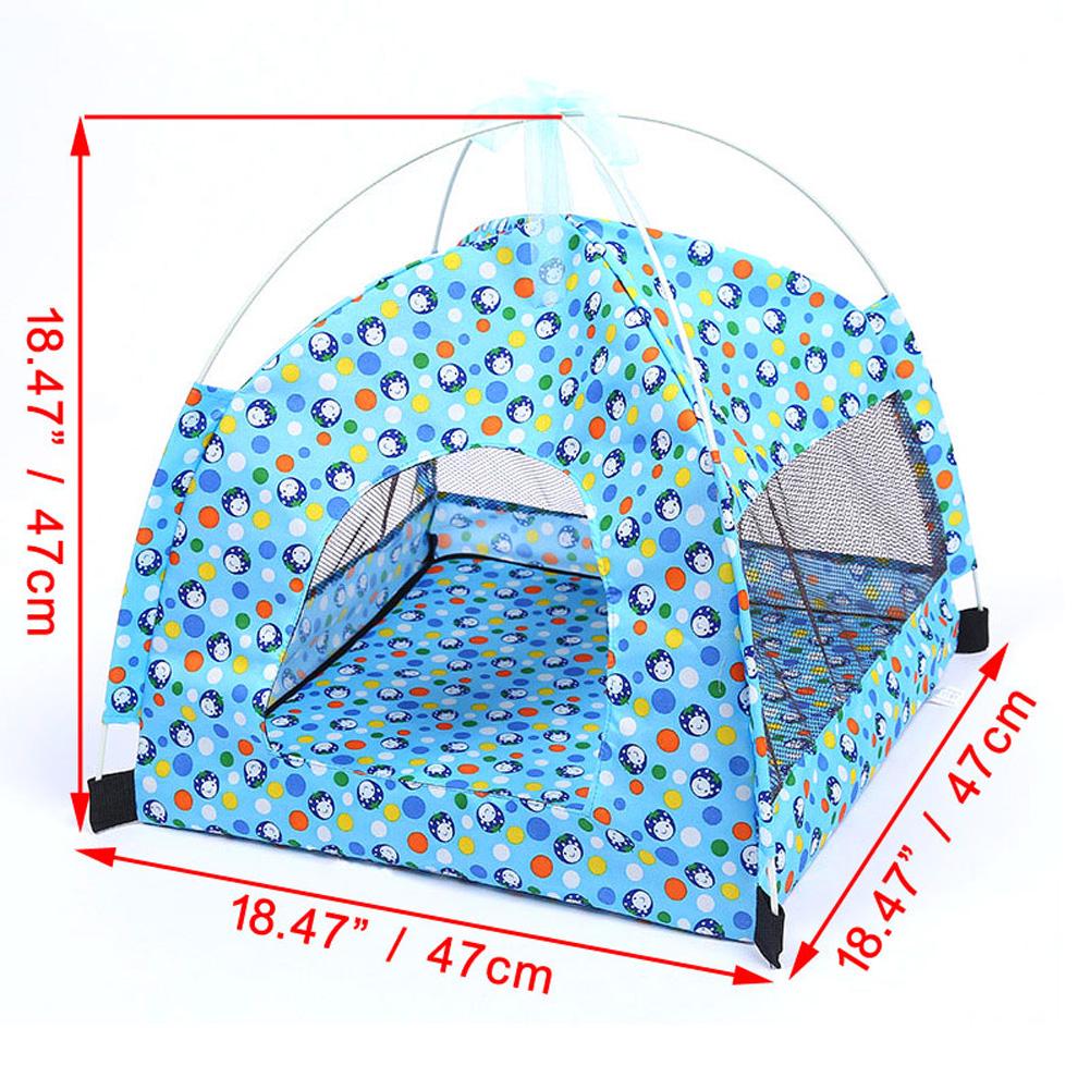 Removable Dog Tent Summer Spring Soft Waterproof Sleep Bed Breathable Washable Pet House Kennel