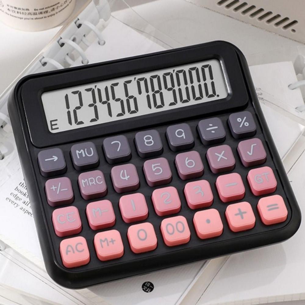 Easy To Use 12 Digits Calculator Candy Color Finance Calculator  School Stationery