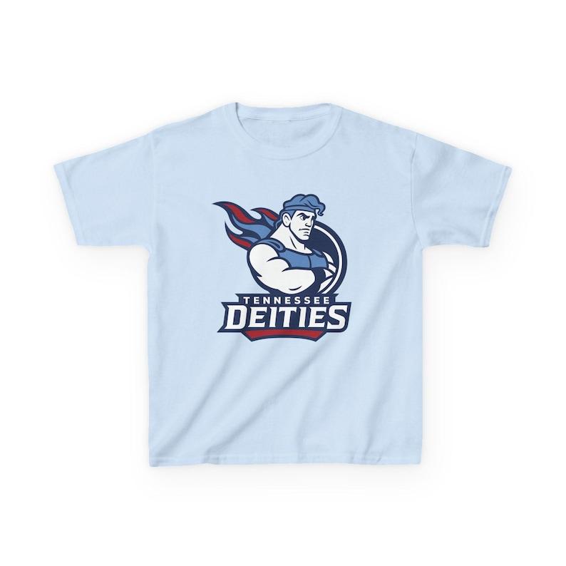 TENNESSEE DEITIES Kids Tee - Pro Football T-Shirt - Disney Parks Disney World Disneyland Trip Cotton Graphic Tee
