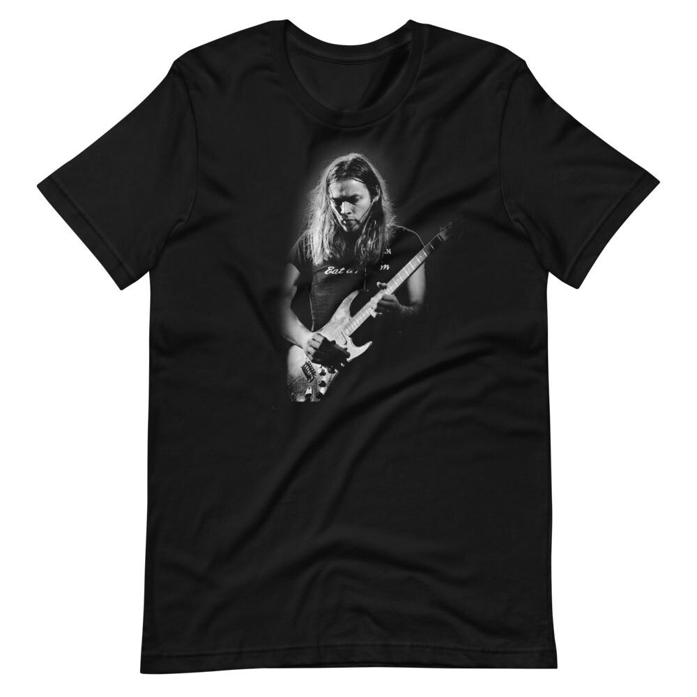 DAVID GILMOUR Pink Floyd Chitarrista Chitarrista T-Shirt Unisex a Maniche Corte