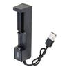 1-Slot Smart Charger with LED Indicator Intelligent Battery Charger for 14500 16340 18650 26650 Rechargeable Battery