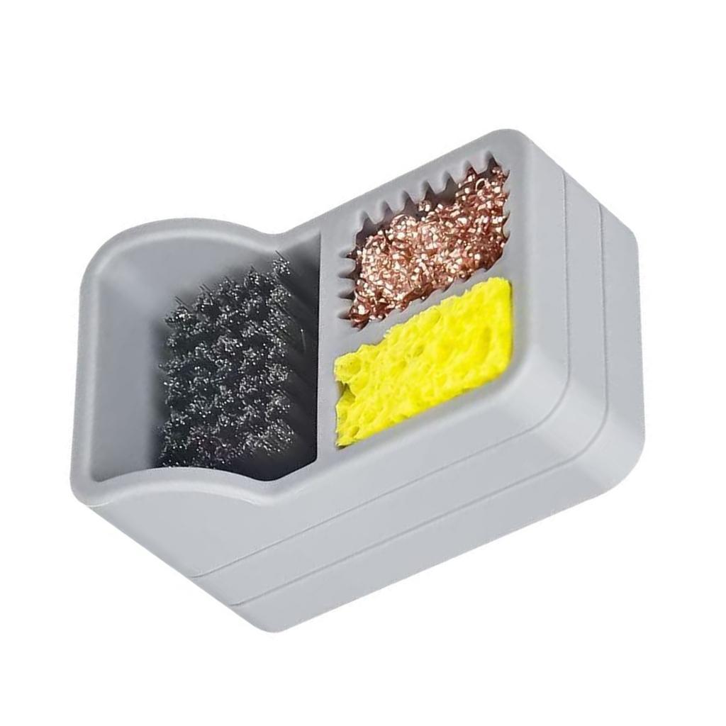 Efficient Solder Tip Cleaner Soldering Waste Storage Box Tin Dross Collection for Electronics Repair and DIY Enthusiasts