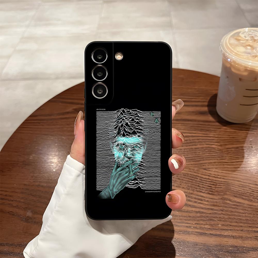 

Band J-Joy D-Division Canvas Phone Case For Samsung S26 S24 Ultra S25 S23 Fe S22 S20 S21 Plus A54 A34 A53 A16 Back Cover Samsung a53 5g