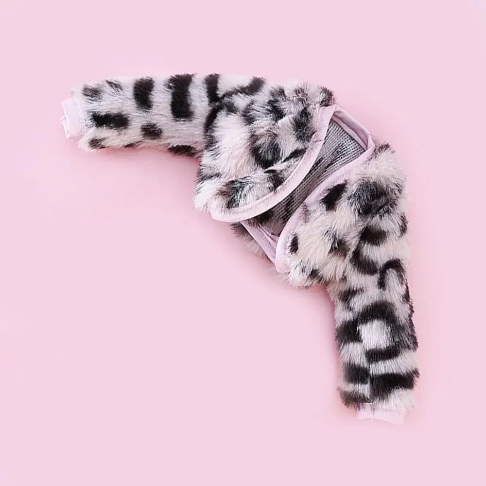 

Leopard Overcoat 30cm Doll Coat 1/6 Doll Clothes Winter Casual Wear Doll Coat Tops 30cm Doll Clothes Accessories