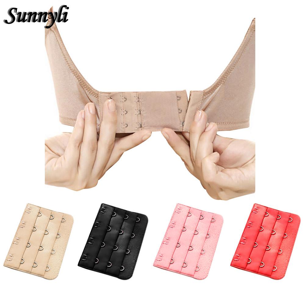 

Sunnyli 4x4 Регулируемый Расширитель женщины мягкий удобный бюстгальтер крючки