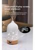 USB Desktop Aroma Diffuser with Flame Effect, Large Mist Humidifier, RGB Ambient Light - Ideal for Hotels & Commercial Spaces