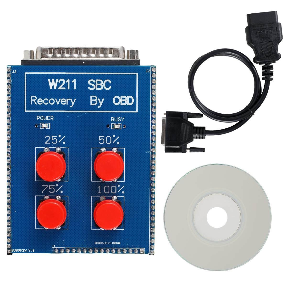 

Инструмент для диагностики автомобиля SBC Reset Tool Repair Code C249F W211 E Class R230 SL Class SBC Brake Repair Equipment Portable Auto Reset